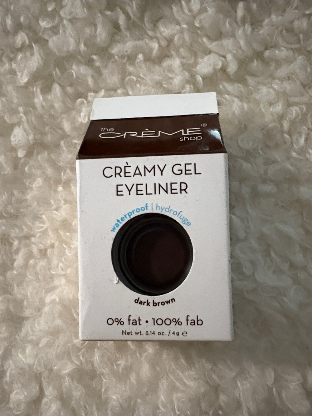 The Crème Shop Creamy Gel Eyeliner — Dark Brown